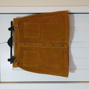 Midi button up skirt